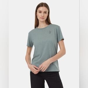 Tentree Wildflower Embroidery T-Shirt Large Womens